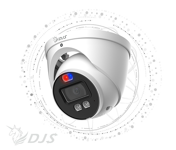 Smart dual-light alarm 2 million sound dome camera
