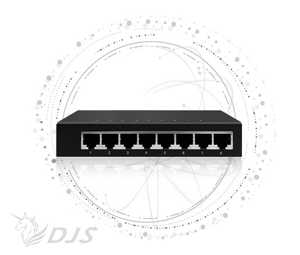 8-port Giga network switch