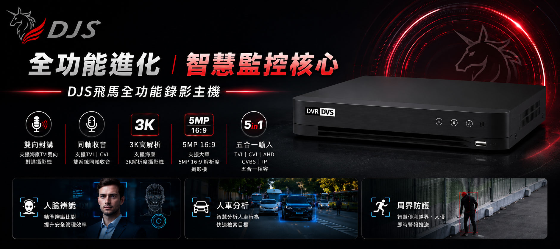 DJS台灣品牌-DJS飛馬DVR