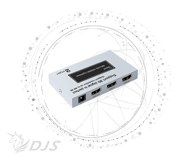 4K HDMI 1進2出分配器
