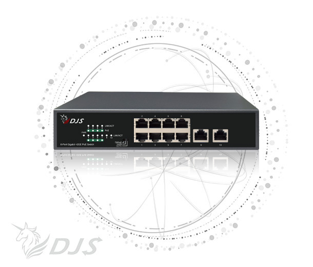 8-port GE PoE network switch