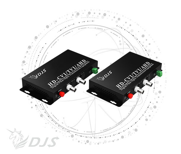 2Ch Video to Fiber Transmitter and Receiver