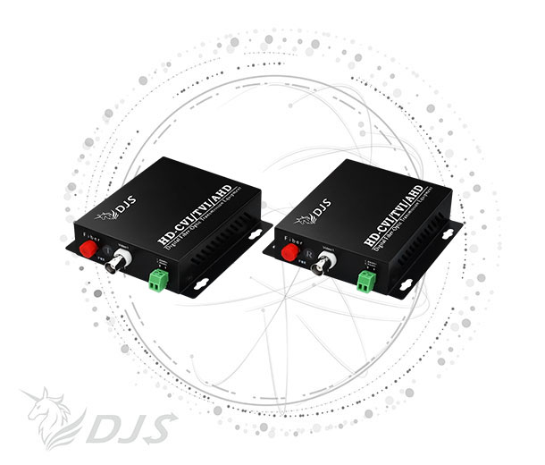 1Ch Video to Fiber Transmitter and Receiver