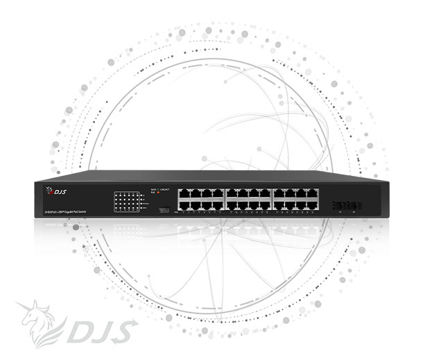 24-port GE PoE network switch