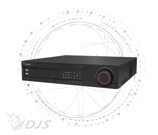 16 Channels Penta-brid 4K-N/5MP 2U 8HDDs WizSense Digital Video Recorder