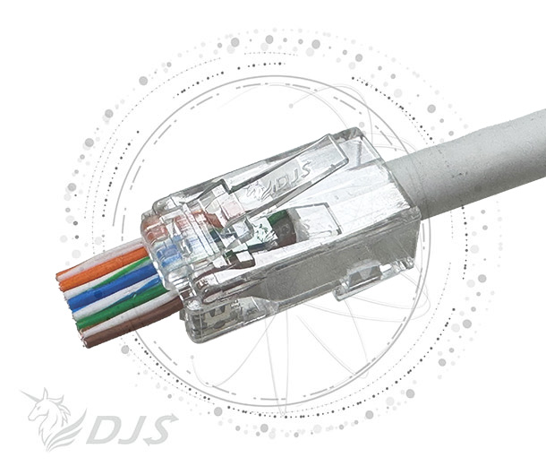 Cat6穿透式水晶頭
