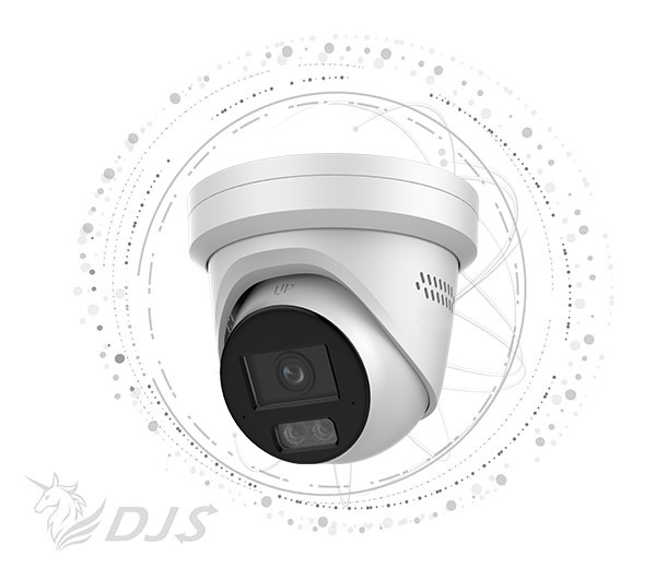 防腐蝕超星光全彩400萬智慧雙光半球型網路攝影機