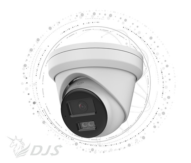 2 MP ColorVu with Smart Hybrid Light Fixed Turret Network Camera