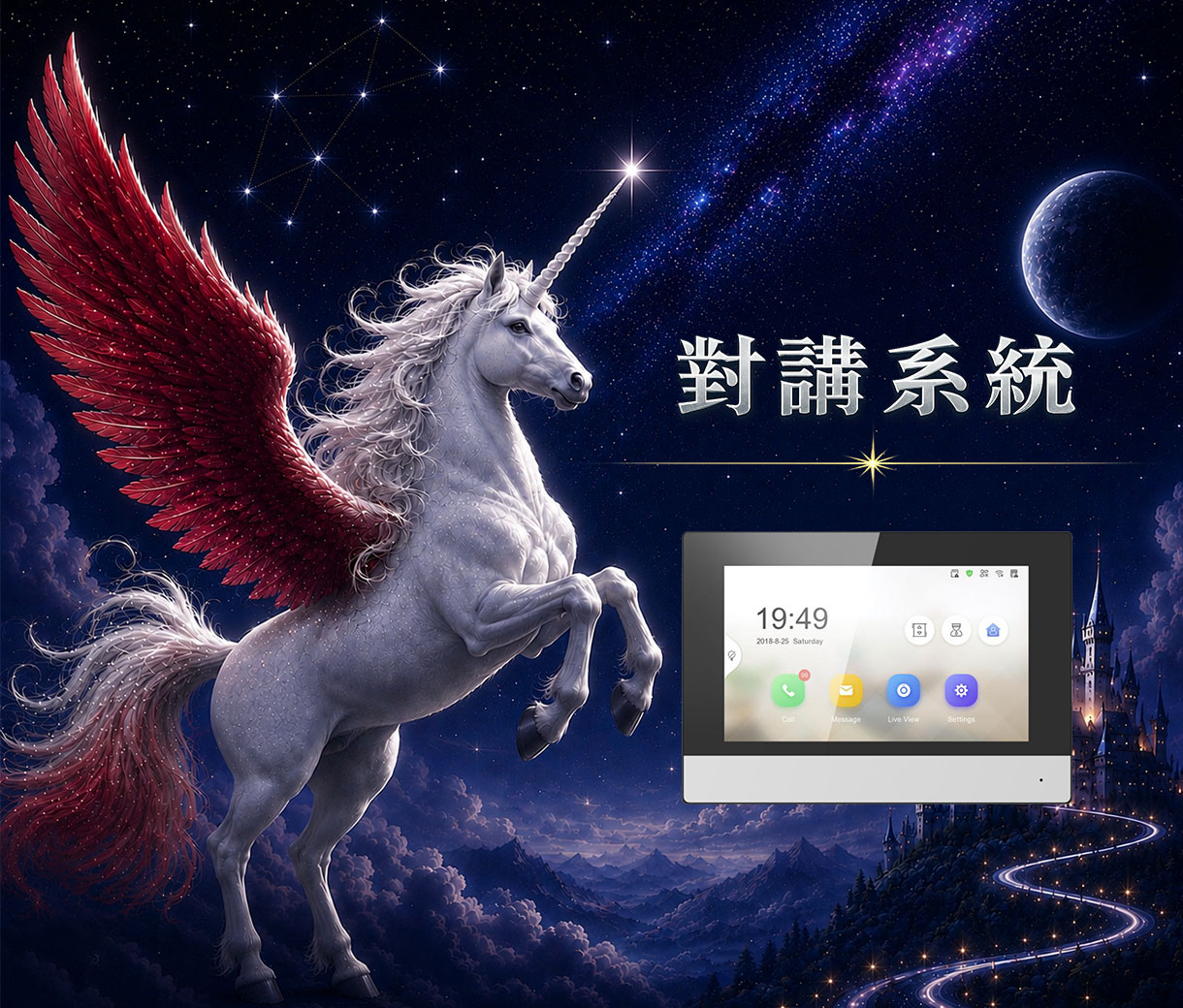 飛馬系列影視對講機