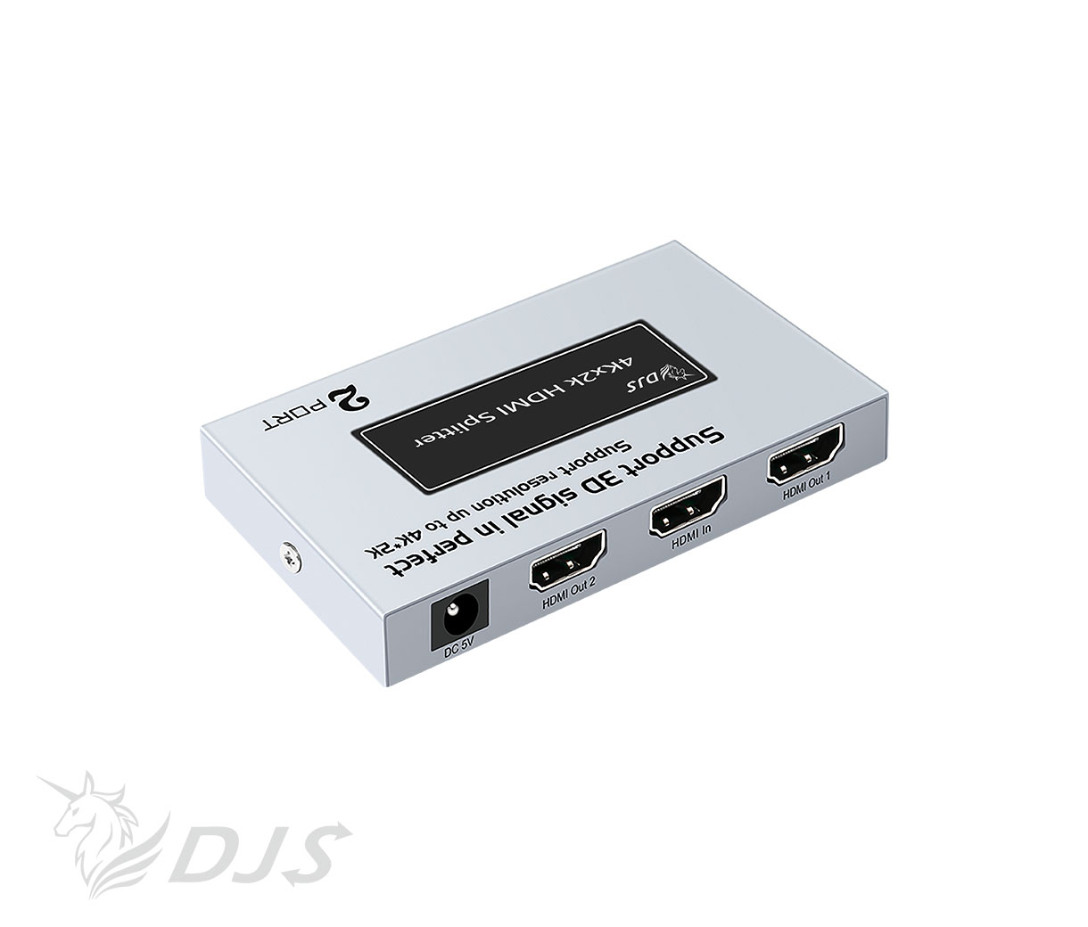 4K HDMI 1進2出分配器