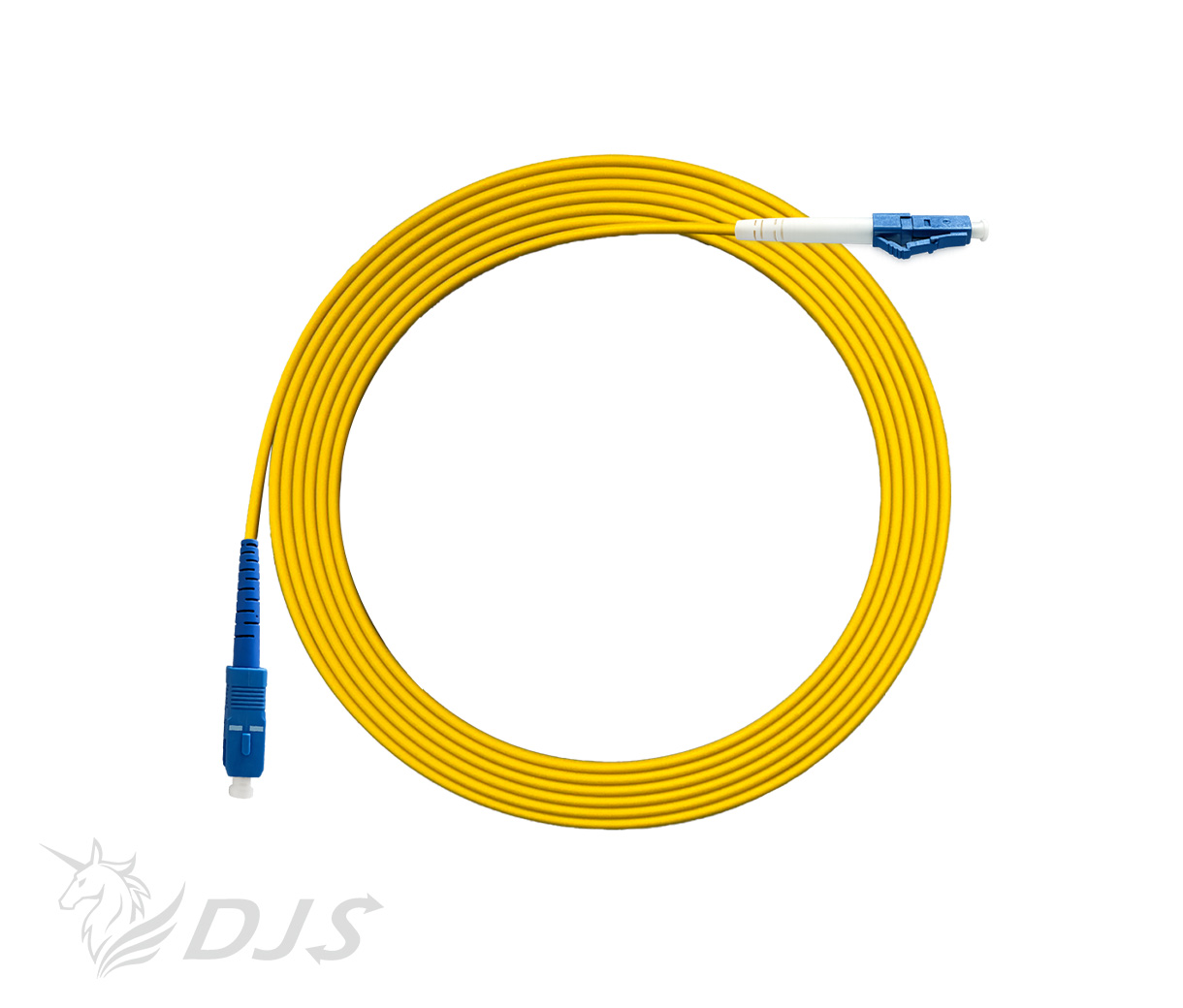 SC-LC Single-mode Single-core Fiber Optic Patch Cord - 3M