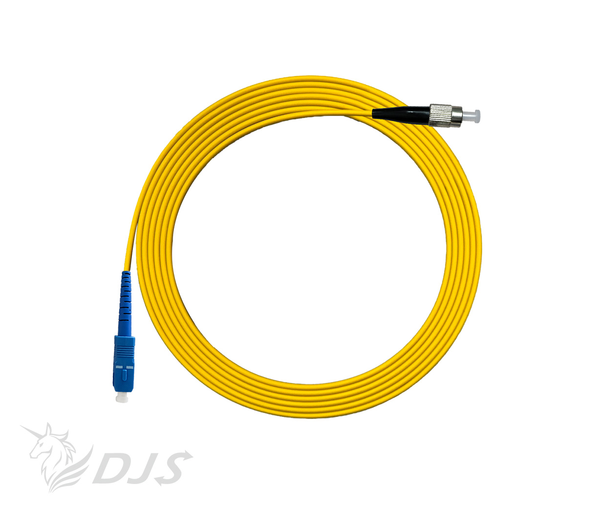 SC-FC Single-mode Single-core Fiber Optic Patch Cord - 3M
