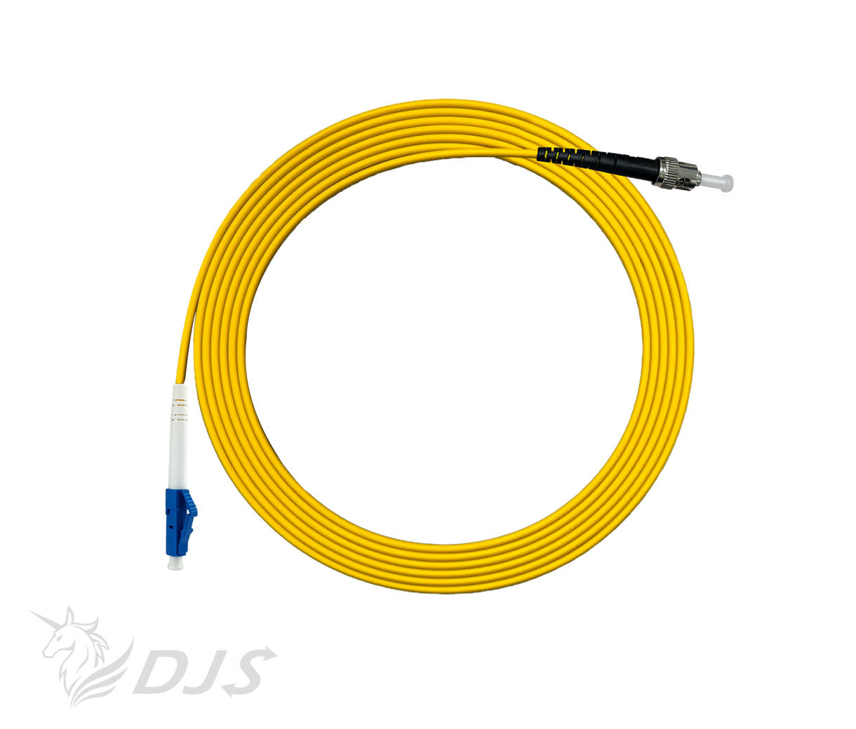 LC-ST Single-mode Single-core Fiber Optic Patch Cord - 3M