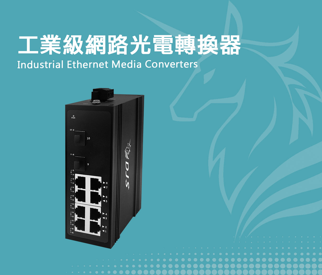 工業級網路光電轉換器